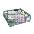 New Bcw Collectible Card Bin Gray 3200 Count Durable Plastic Holder W  Partition