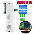 90 Gallon Internal Aquarium Fish Tank Canister 475 Gph Filter Water Filtration