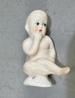 German Mini Baby Full Body Pin Cushion Figurine Half Doll Porcelain 1 75 