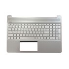 For Hp Pavilion 15-dy 15-ef Palmrest Non-backlit Us Keyboard L63578-001 Silver