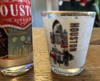 Texas And Houston Souvenir Shot Glass Lot Of 5 Glasses Shooters New Nwt