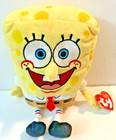 Spongebob Squarepants Ty Beanie  8 Inch  Plush Animal Toy New