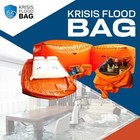 Flood Protection Watertight Bag  Dry Bag  Waterproof Storage Bag Orange Pvc Mate
