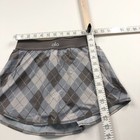 Alo Match Point Xxs  fit 23in  Golf Tennis Skirt Skort Shorts Gray Mint