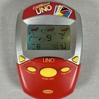 Radica Color Screen Uno Handheld Electronic Game 2007 Mattel Works Travel