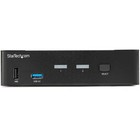 Startech com 2 Port Displayport Kvm Switch - 4k 60hz - Single Display - Dual    
