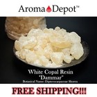 Natural Dammar Gum Resin Crystals Enacaustic Gammar Resin  White Copal