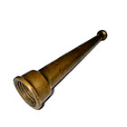 Vintage Bronze 6  Fire Hose Nozzle Shaped Garden Hose Nozzle