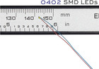 125pcs Pre-wired Micro Led Pre-soldered 0402 Smd Ledsno Need Resistor