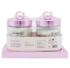 The Creme Shop X Hello Kitty Reusable Glass Jar Duo Cotton Swabs Cotton Pads
