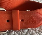 Set Of 2 Adidas Youth Adjustable Baseball Softball Belt Orange And Blue