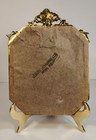 Vtg Illinois Molding Company Ornate Framed Miniature Print Young Girl Reading