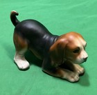 Vtg N orleans Japan Porcelain Dog Beagle Figurine 4    X 5 5   