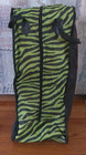 Perri s Tall English Boot Bag 25   Fleece Lined   Neon Zebra