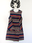Vintage 1970s Mini Dress Scooter Skirt Shorts Skort Sz Small Drop Waist Mod