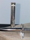Tiffany   Co T Clip Sterling Silver Ballpoint Pen Flat Bottom Read Vintage