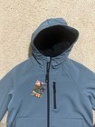 Ozark Trail Hooded Softshell Teal Jacket Boys Water Resistant New Size L