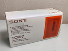 New Sony Tcm-7 Cassette Recorder Vintage 1980 s Walkman   Accessories - Nib Nos
