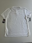 Nike Dri-fit Short Sleeve White Tennis Polo Cj1537 Men s Size L