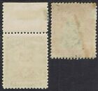 Rhodesia 1913 Kgv Admiral 2d And 4d Die Iii Perf 14