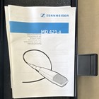 Sennheiser Md 421-ii Wired Dynamic Cardioid Studio Mic W  Clip Case Manual