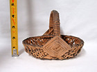 Small Vintage Woven Basket