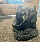 Authentic Vintage 1980 s Fiberglass Panther Coffee Table Excellent Condition  