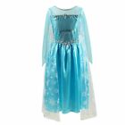 Disney Fancy Anna Elsa Frozen Cosplay Costume Party Girls Princess Queen Dresses