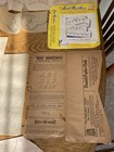 Huge Lot Of Vtg  Embroidery Transfer Pattern Sheets Great Designs May Manton   s  