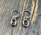 Barse Timeless Drop Earrings- Smoky Quartz- Sterling Silver- Nwt