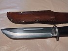Original Cattaraugus Ww2 225q Military Fixed Blade Fighting Knife 