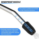 1pc High Flow Air Blow Gun With Angled Nozzle Air Compressor Tool - New