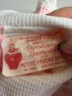 Vintage 1981 Strawberry Shortcake Petite Frocks Dress Pink Gingham 2t 3t
