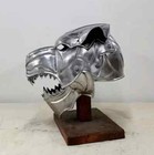 Medieval Wolf Helmet 18 Gauge Steel Battle Ready Premium Gothic Metal Helmet