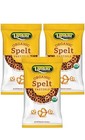 Landau Organic Spelt Pretzels Salted  Healthy Snacks  Kosher  8 Oz  pack Of 3 