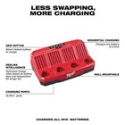 Milwaukee Battery Charger M12  4-port Multi Charge 12 Volt Lithium-ion 12v Power