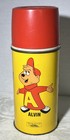 Alvin   The Chipmunks Thermos Lunchbox W  Thermos Vintage 1963 Ross Bagdasar