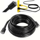 25 50 100ft High Pressure Power Washer Hose Extension Washer M22 Coupler 5800psi