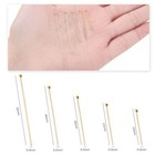 Ball Head Eye Pins - Gold Plated Pin Stainless Steel Jewelry Making 50pcs 100pcs