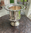 Vtg  late 1990   s  Oneida Du Maurier Silverplated Champagne Wine Chiller Bucket