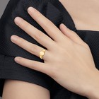 14k Solid Yellow Gold Oval Custom Engraved Signet Ring