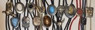 Vintage Lot Of 15 Metal Bolo Ties  Cowboy Boots  Bull  Feathers  Native  Stone