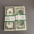 100 Two Dollar Bills -  2 Uncirculated Sequential-2017a
