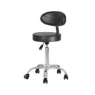 Hydraulic Esthetician Chair Rolling Salon Stool Facial Spa Chair Adjustable