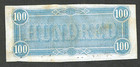 1864  100 Confederate Civil War Currency  Lucy Pickens   T-65   Nice Crispy Note
