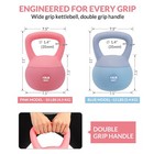 Xprt Fitness Soft Kettlebell 10 12 Lbs Protective Shell Sand Filled Home Gym