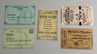 Disneyland 70th Anniversary Set Of 6 Collectible Souvenirs Tickets Cards New