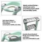 Green Toddler Potty Training Toilet Seat Ladder Step Chair Infant Kid Trainer