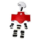 Bma Taekwondo Sparring Gear Set Kids  Size 1 Master Shon Black Belt Usa Nwot
