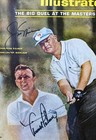 1965 Sports Illustrated Arnold Palmer Jack Nicklaus Double Signed Jsa Cover Only